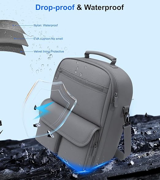 YRXVW Large Carrying Case for Meta Quest 3S/3/2, Compatible