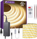 HitLights COB LED Strip Lights Kit Warm White 3000K, Dimmable Tape Light