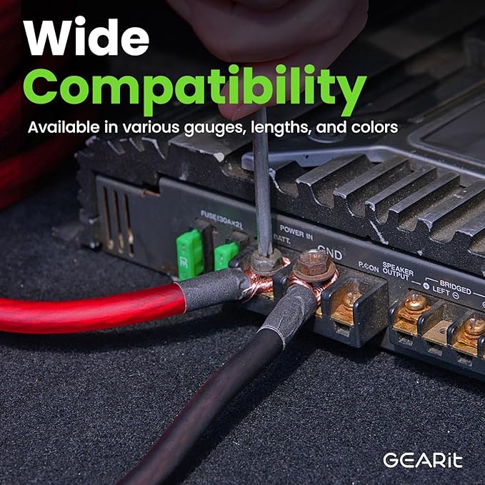 GEARit 4 Gauge Wire Copper Clad Aluminum CCA