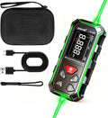 ZC-SG60 Dual Laser Measuring Tool, 196Ft Green-Beam Bilateral Digital Laser