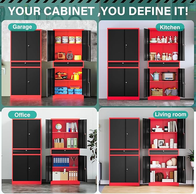 SISESOL Metal Storage Cabinet