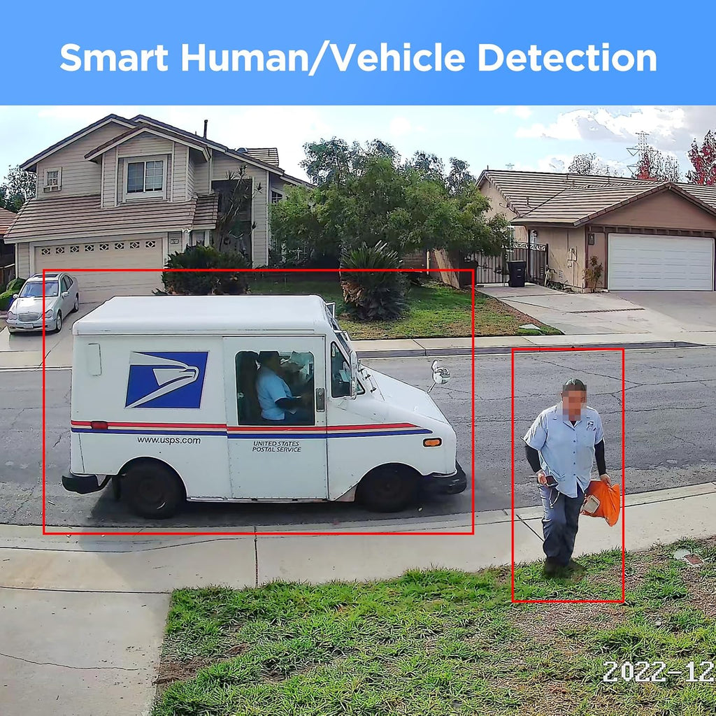 poe security camera system 4k 8ch with 2tb, side view