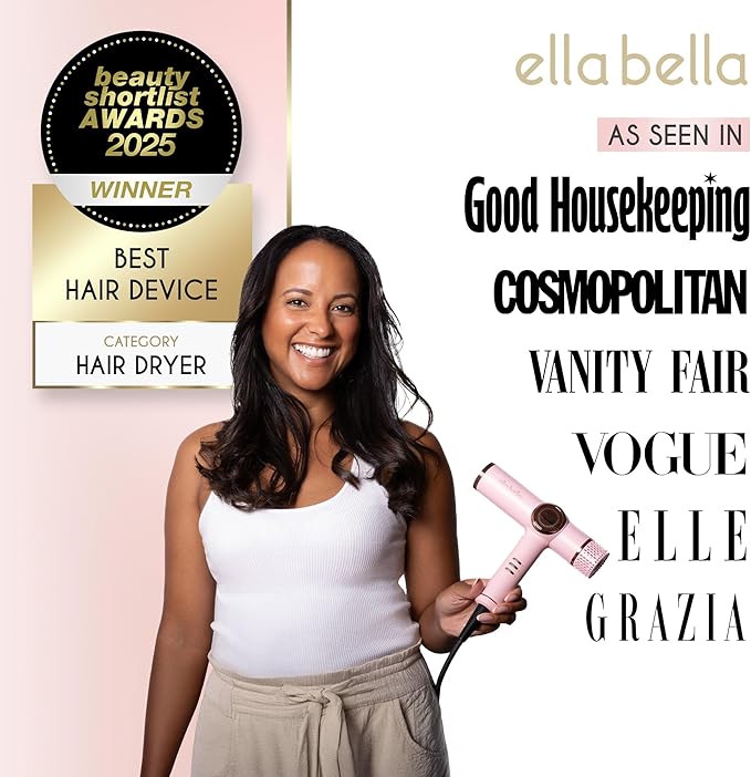 ELLA BELLA® Professional Ionic Hair Dryer