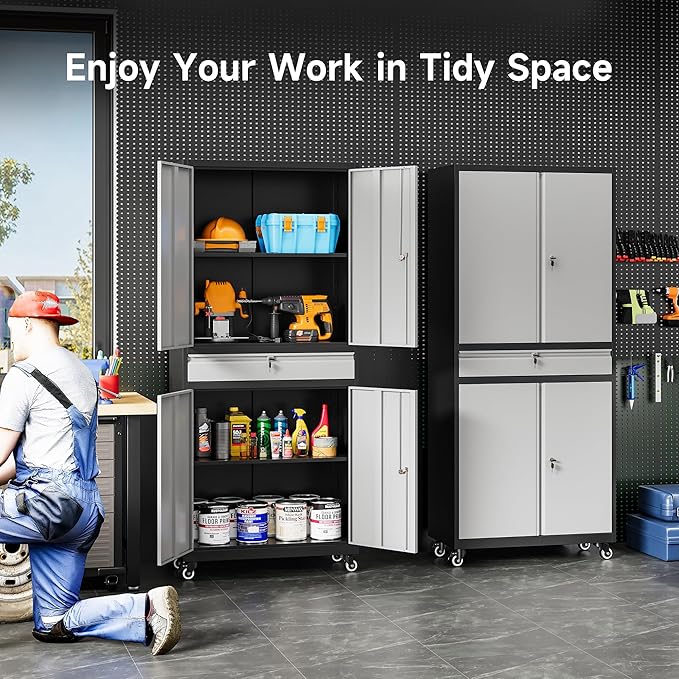 Metal Garage Storage Cabinet
