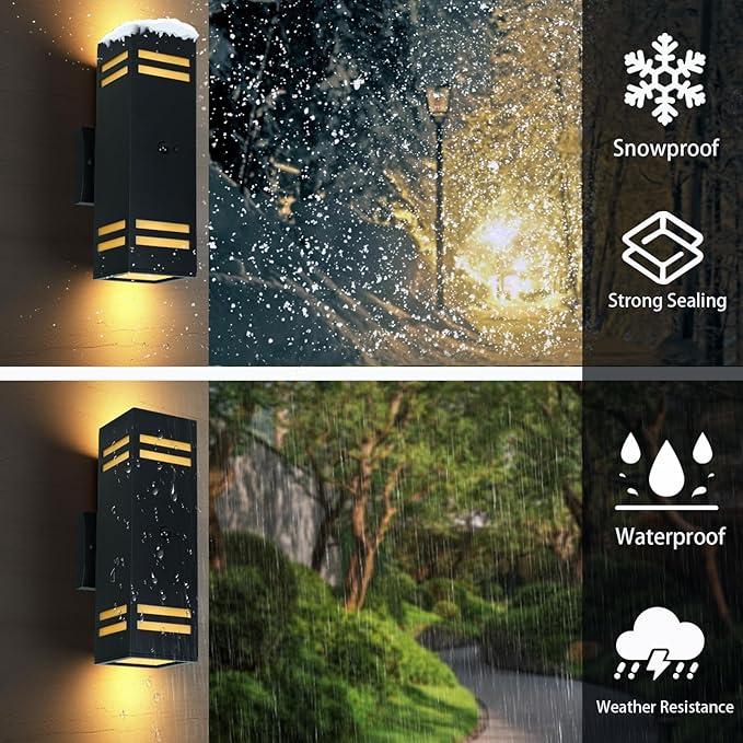 iYogaled Motion Sensor Outdoor Light