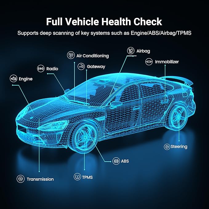 GOOLOO DEEPSCAN DS100 OBD2 Scanner Bluetooth，All System Diagnostic Tool Car