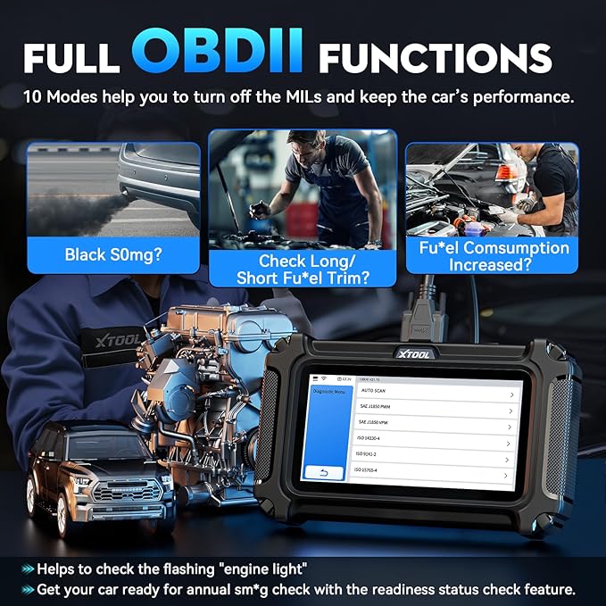 XTOOL D6S OBD2 Scanner Diagnostic Tool, 2026 Car Scanner
