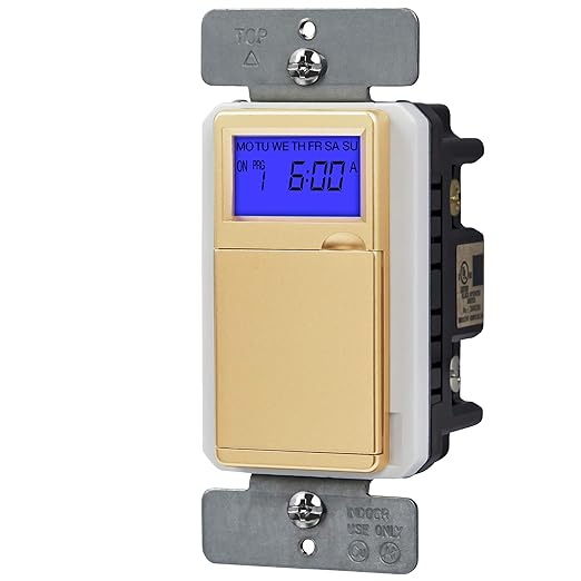 TOPGREENER Digital Astronomic Timer Switch, 7-Day Programmable Sunrise Sunset