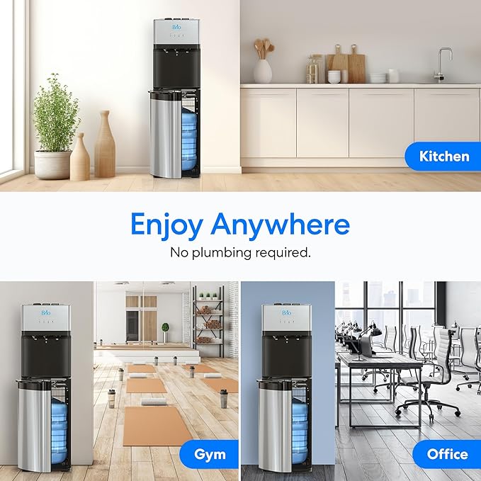 Brio Self Cleaning Bottom Loading Water Cooler Water Dispenser – Limited Edition