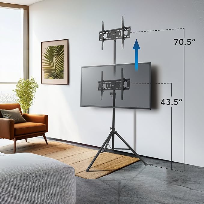 Mount-It! Tripod TV Stand – Portable TV Tripod