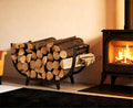 Kendane 30" Firewood Rack Outdoor and Indoor, Compact Firewood