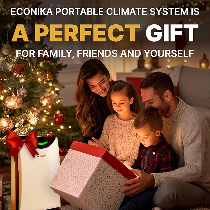 Econika Air Purifier and Humidifier Combo – HEPA Air Purifier