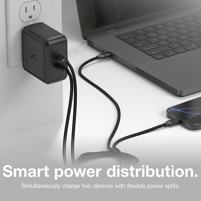 NOCO XGrid X100: 100W USB-C Charger – Dual Port GaN Power Adapter