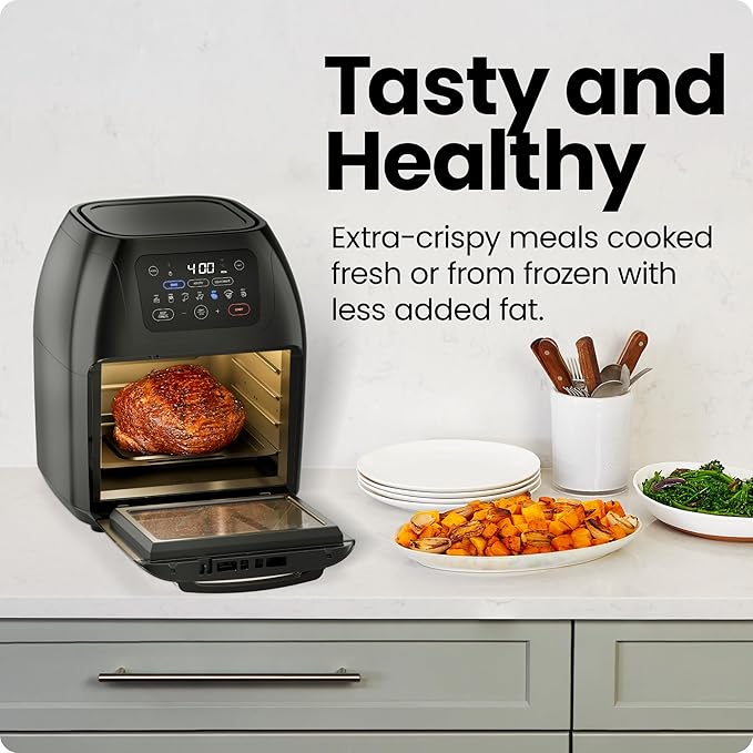 CHEFMAN Multifunctional Digital Air Fryer+ Rotisserie, Dehydrator, Convection