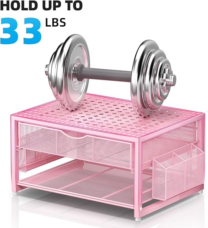 Marbrasse Metal Printer Stand for Desk
