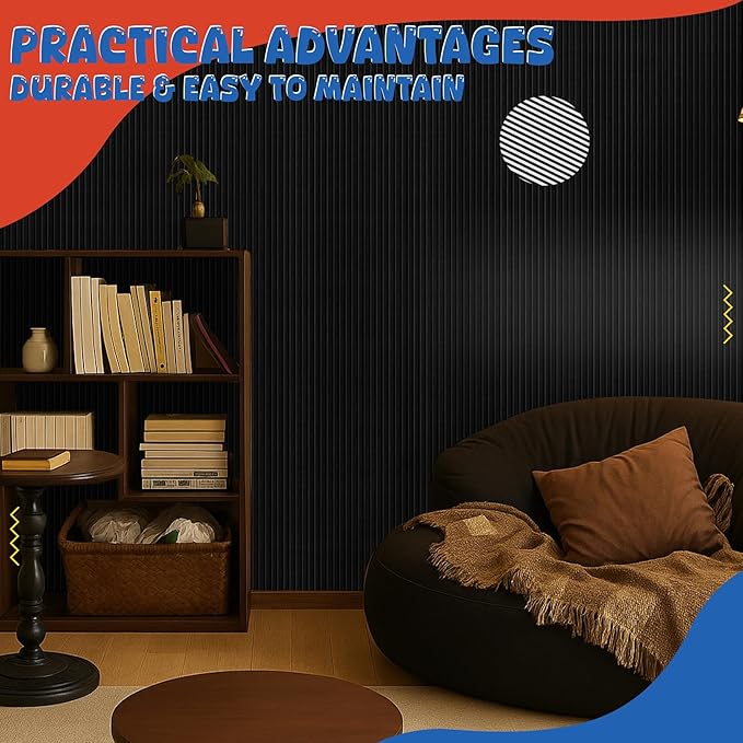 10 Pack Acoustic Panels, 47.2”x23.6“x0.4” Acoustic Wall Panels, Large