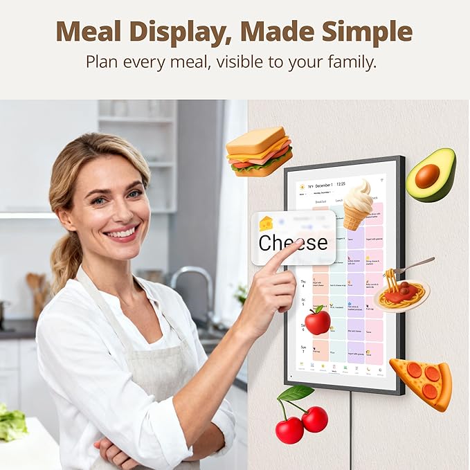 Digital Calender 15.6 Inch Smart Wall Calender, Touchscreen Electronic Calender