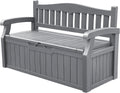 Devoko 80 Gallon Storage Bench Deck Box Waterproof&Lockable