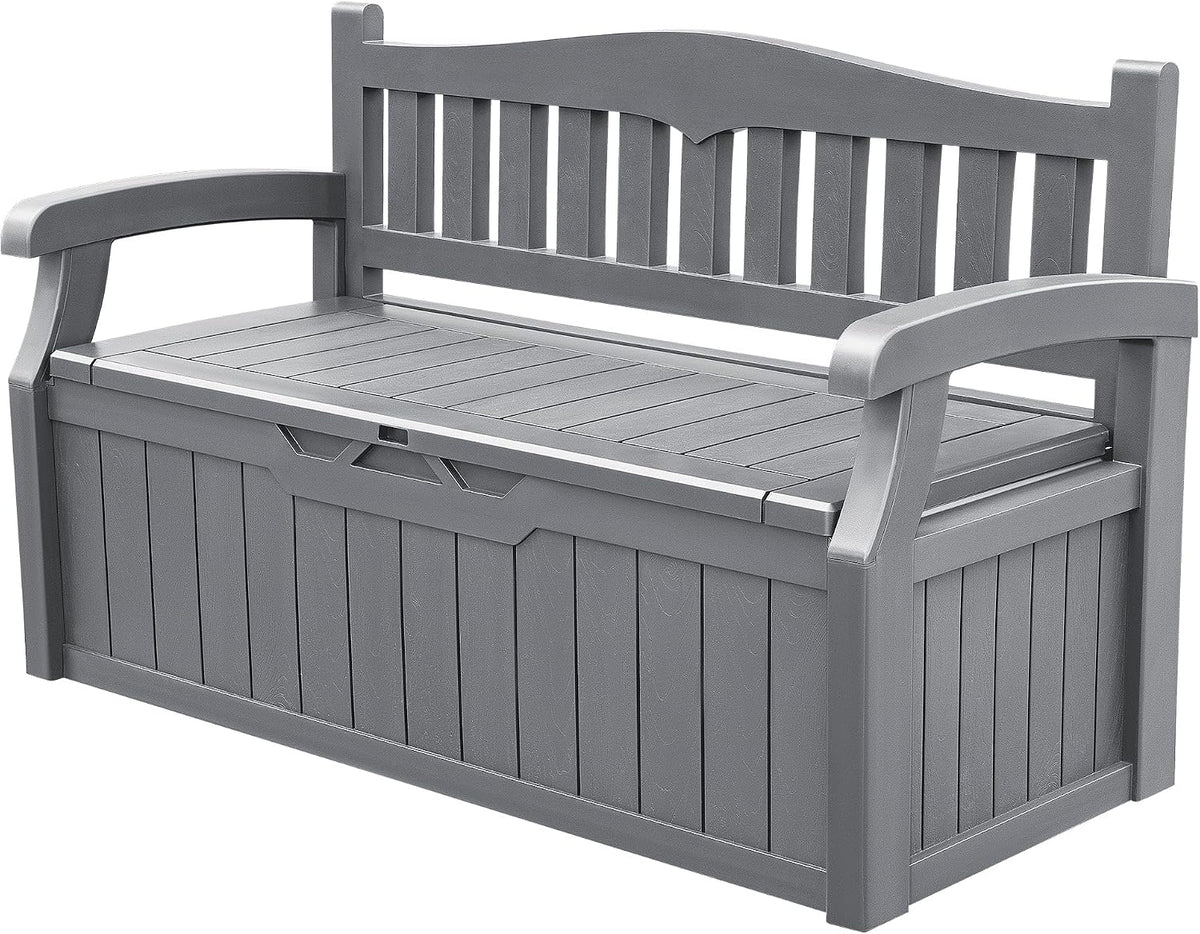 Devoko 80 Gallon Storage Bench Deck Box Waterproof&Lockable