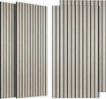 4 Pack Large Acoustic Panels 47.2”x23.6”, Decorative Acoustic Wall Panel