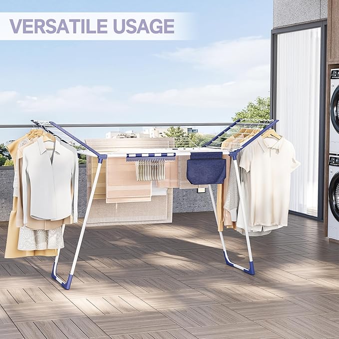 APEXCHASER Clothes Drying Rack Foldable