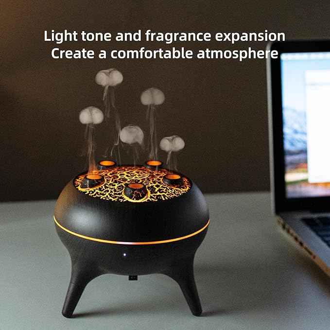 Essential Oil Diffuser 250ML, Jellyfish Diffuser Air Humidifiers Sound Pickup