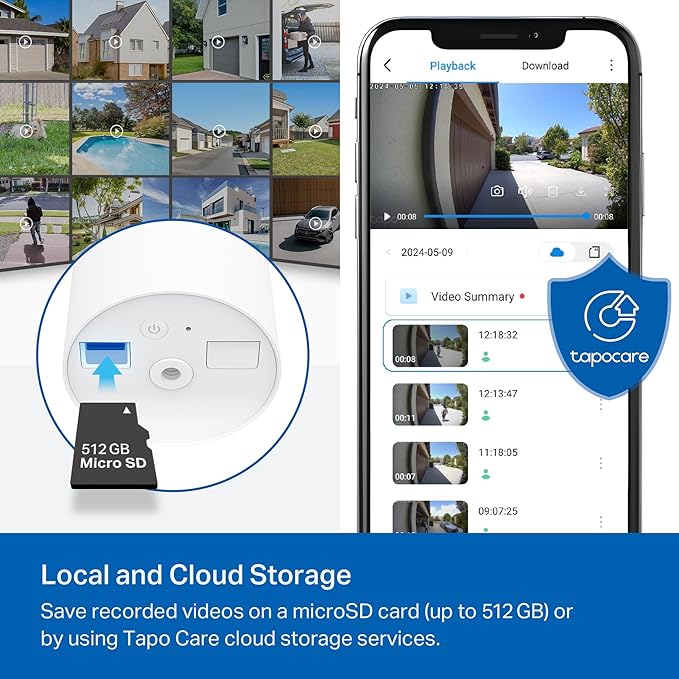 TP-Link  Wireless Outdoor Security Camera, Free Person Detection