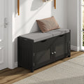 ChooChoo Shoe Storage Bench with Lift Top Storage & Cushioned Seats