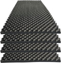 KTOESHEO 4 PCS Acoustic Panels, High Density Fireproof Noise Cancelling Foam
