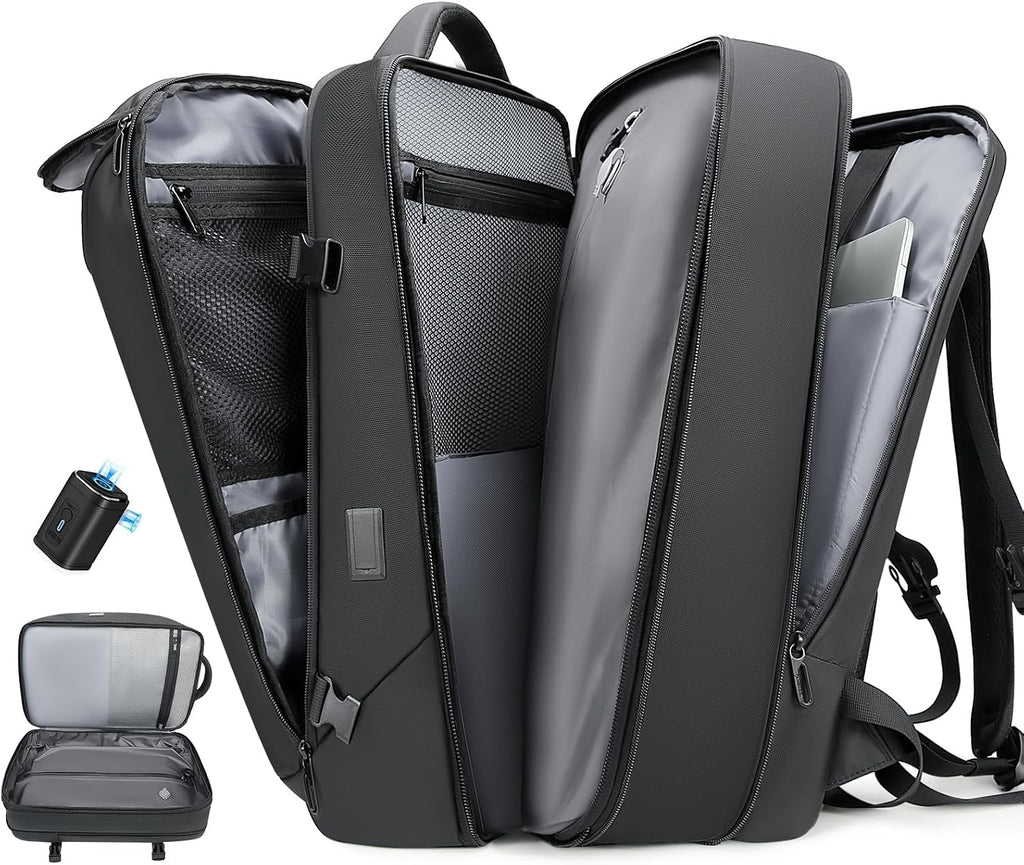 Vacuum Seal Travel Backpack, Expandable Vacpack Backpack