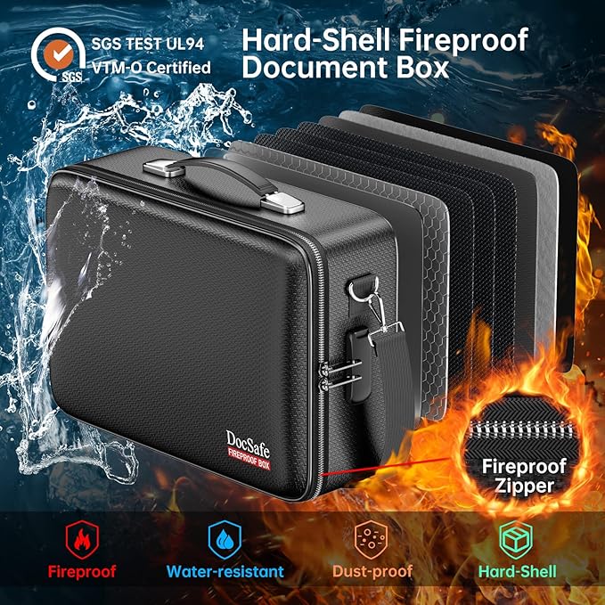 DocSafe Fireproof Document Box