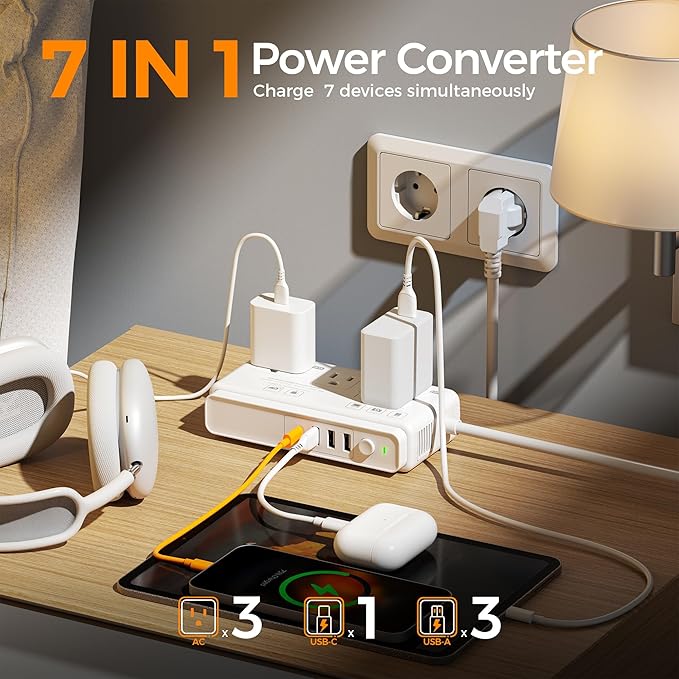TESSAN 220V to 110V Voltage Converter