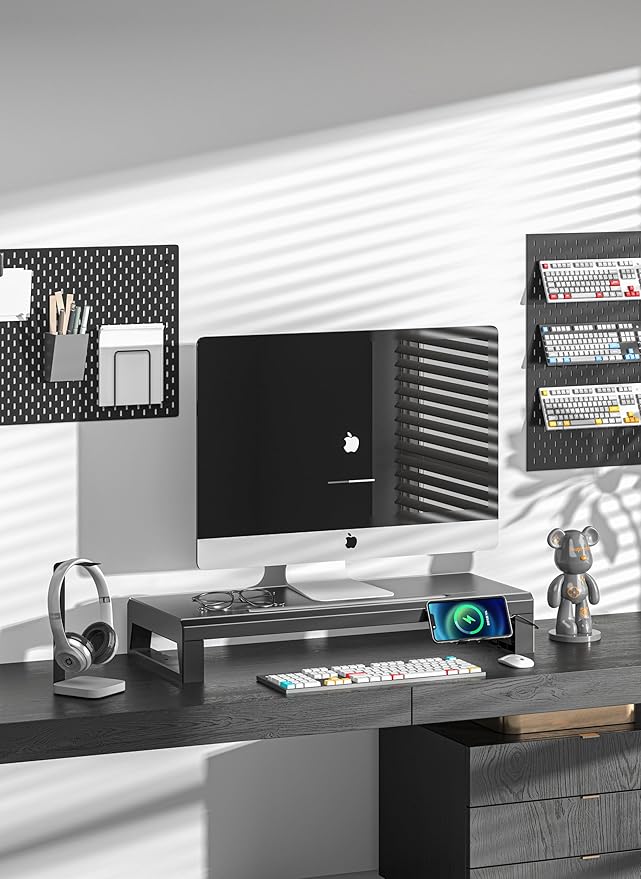 Computer monitor stand Laptop Desk Shelf & Monitor Riser ，21.6 inches long desk