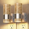 Briignite Night Light, 2 Pack Dimmable Night Lights Plug into Wall, Bubble