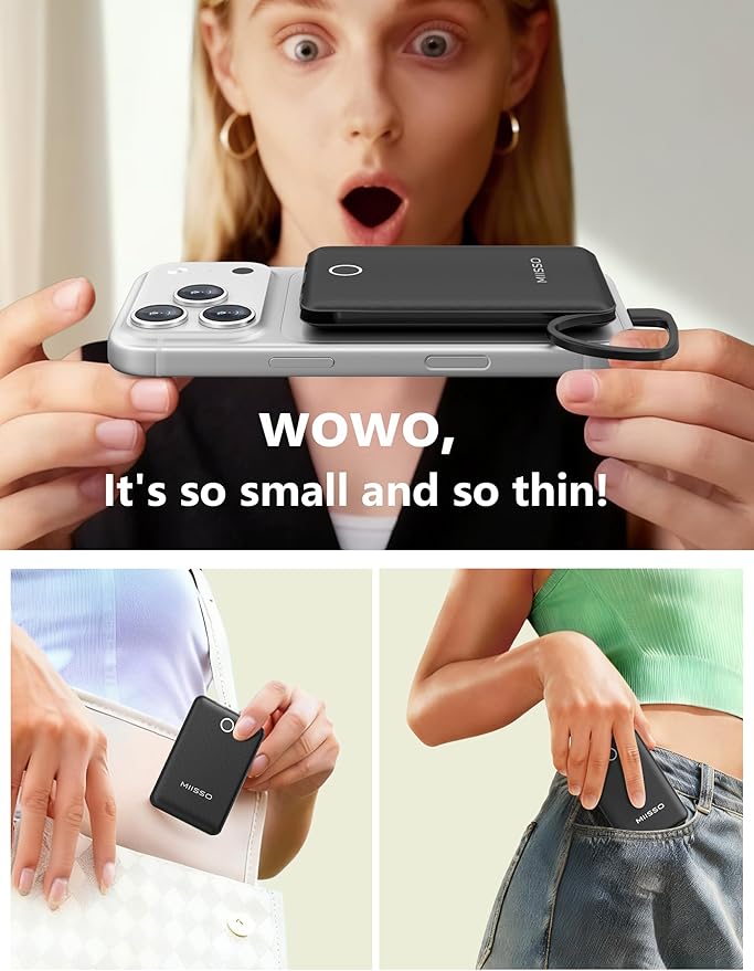 10000mAh Mini Portable Charger (2 Pack)