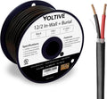 Voltive 12/2 Speaker Wire, in-Wall CL3 & Direct Burial, 100ft