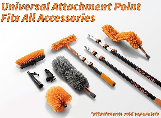 5-24 ft Window Washer Squeegee Kit