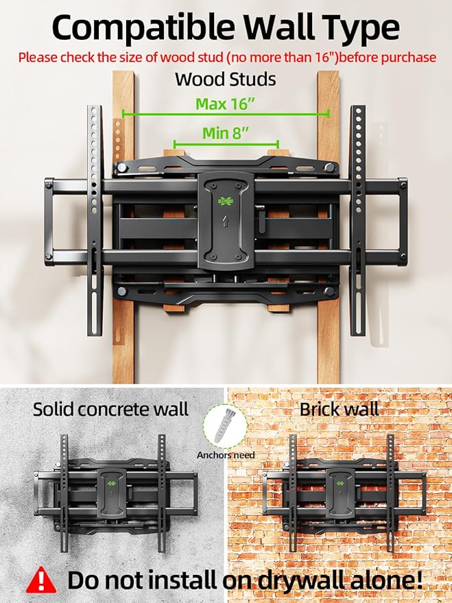 USX Mount Full Motion TV Wall Mount