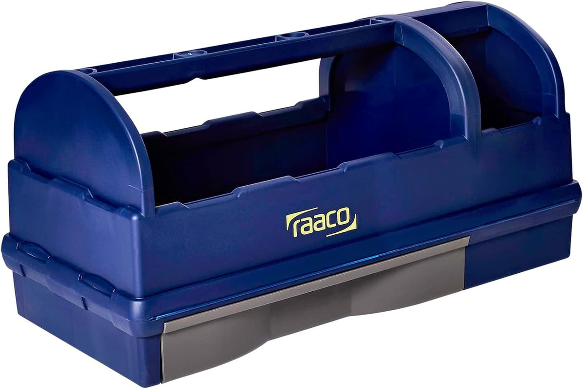 Raaco Open Portable Tool Box Organizer with Handle - Hand-Held Storage