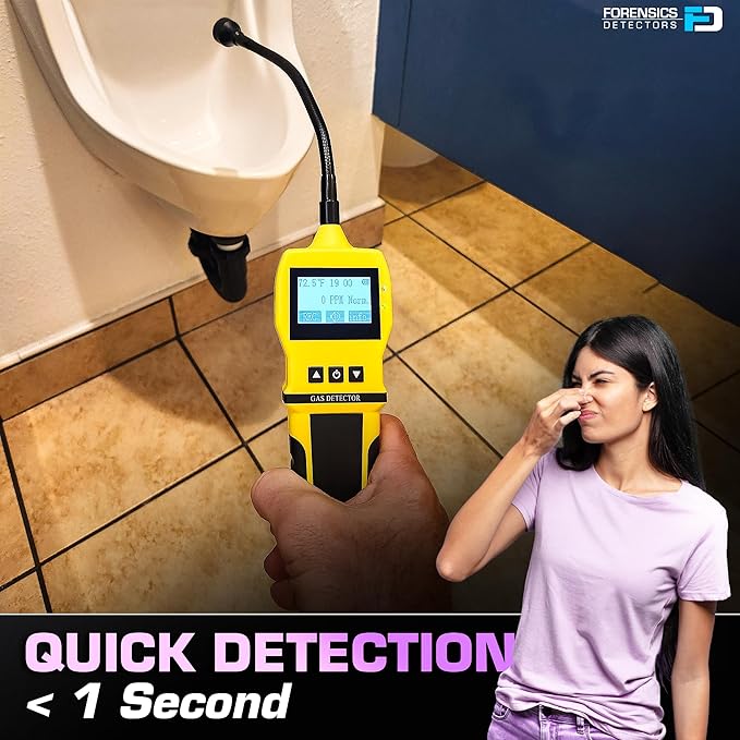 Sewer Smell Leak Detector by Forensics | 20-Year Sensor | Bathroom, Plumbing |