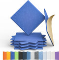 Amantech 12 Pack Acoustic Panels Self Adhesive Sound Proof Foam, High Density