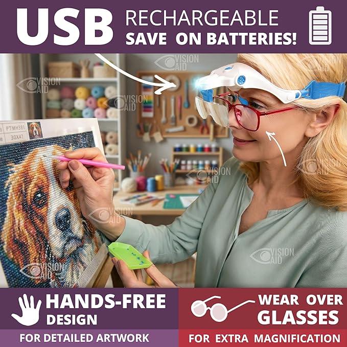 Vision Aid Expert Edition Magnifying Glasses