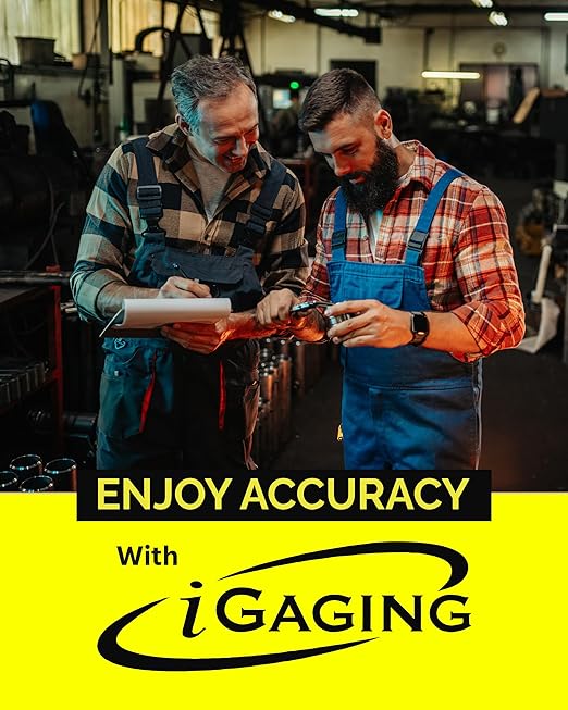 iGAGING Absolute Origin 0-6" Internal Slot Digital Caliper, IP54 Stainless Steel