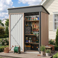 Aoxun 5x3 FT Shed Outdoor Waterproof Storage Shed