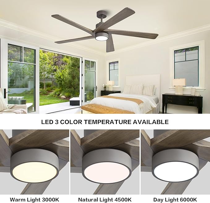 WINGBO 54 Inch DC Ceiling Fan