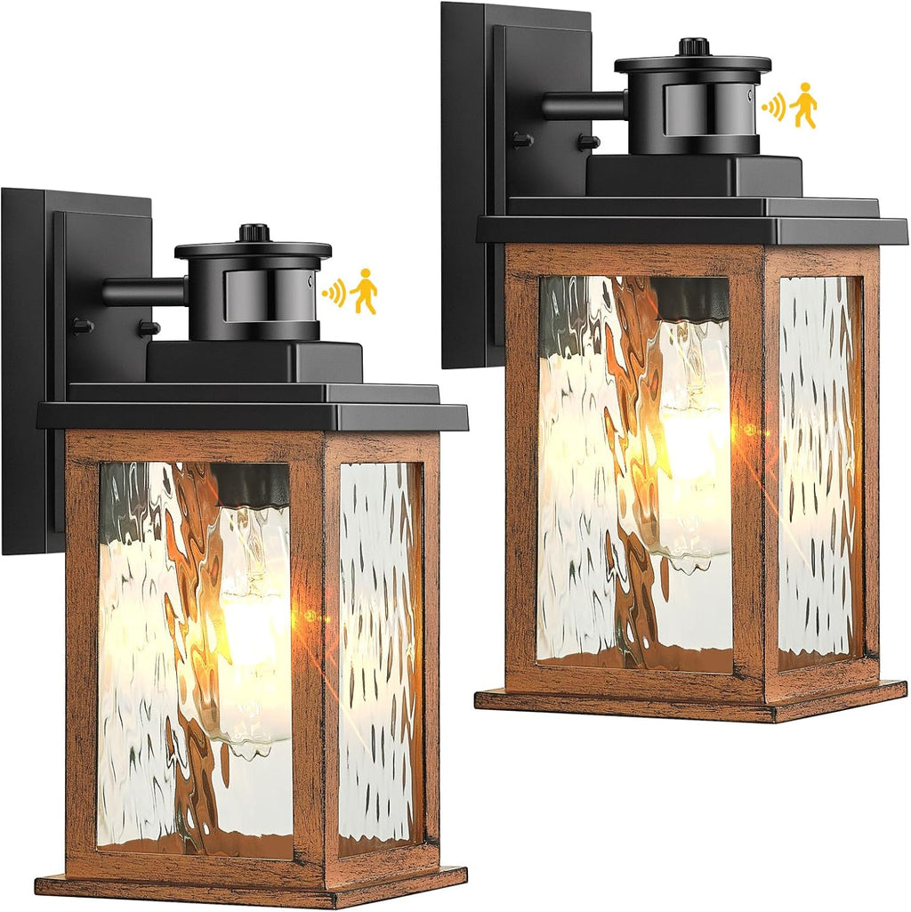 VIANIS 2 Packs Dusk to Dawn Outdoor Lighting
