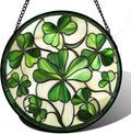 CRISGIF Stained Glass Window Hanging