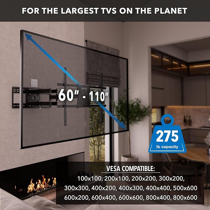 Mount-It! The Beast Full Motion TV Wall Mount