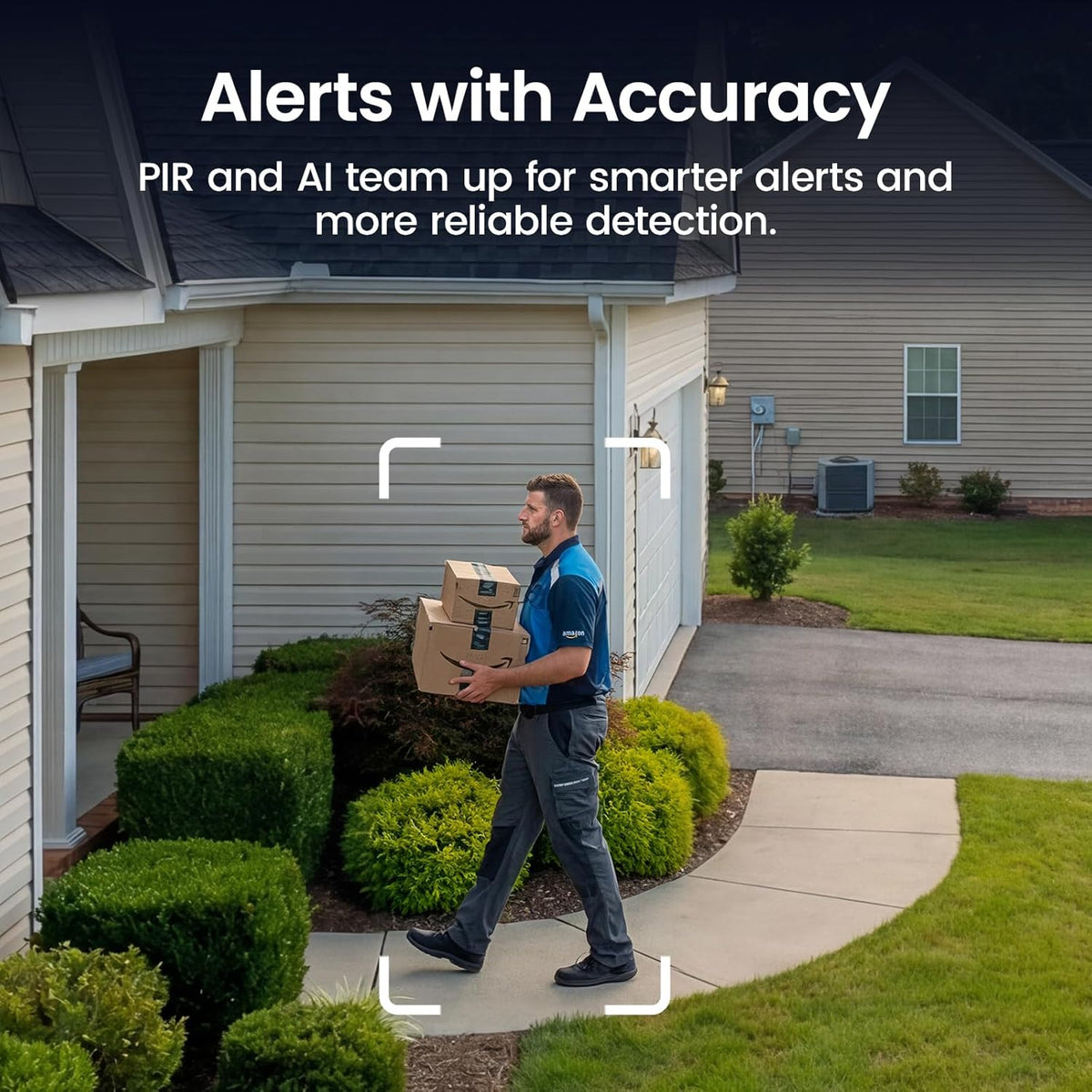 aosu 2k solar security cameras wireless outdoor system, view 9