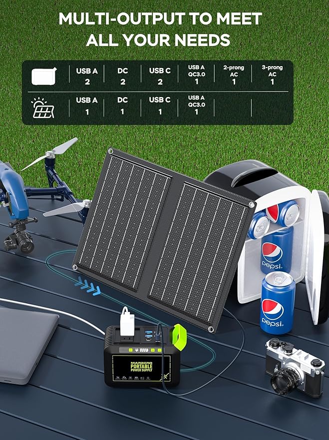 MARBERO 88.8Wh Solar Generator